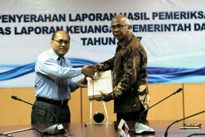  Pemkab Inhil Kembali Raih Opini WTP